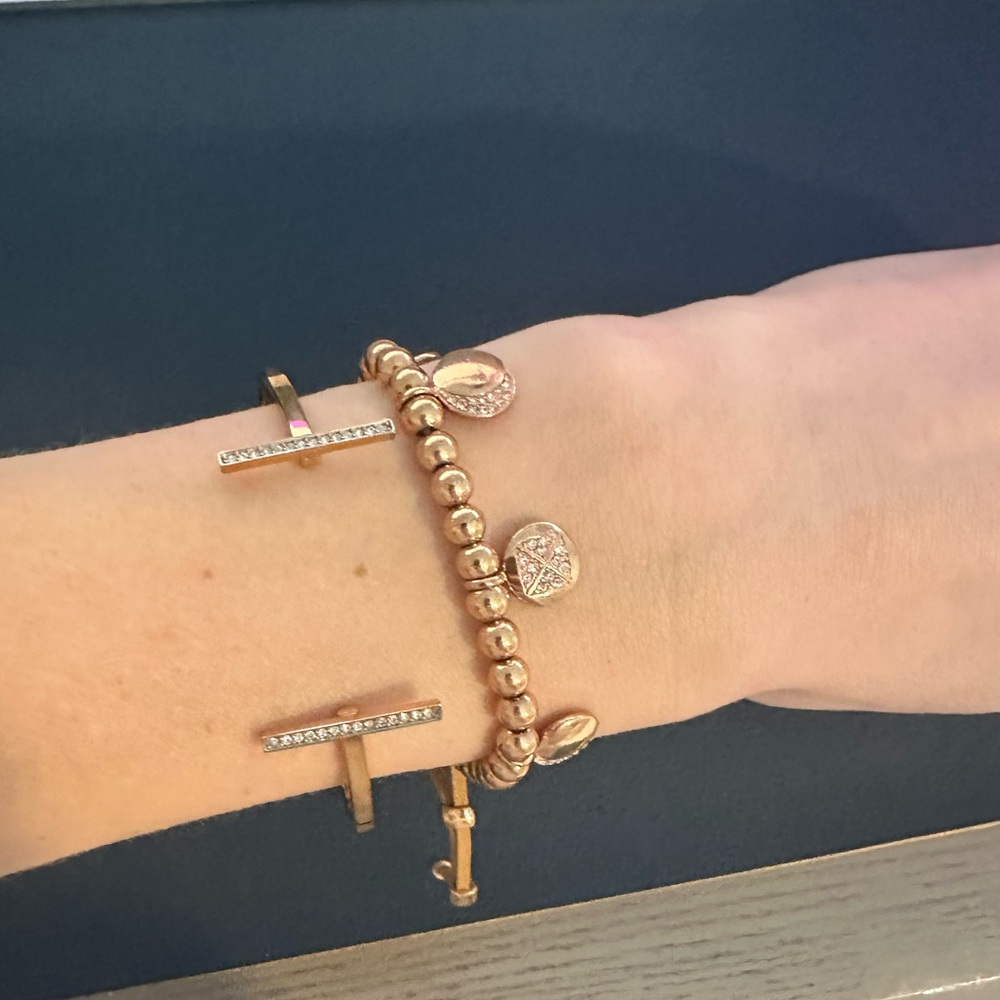 Elegant Gold Bracelet Set
